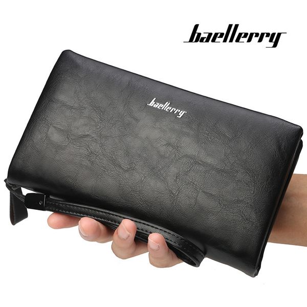 baellerry business large capacity zipper long wallet multifunctional handbag men's bag, Red;black
baellerry business large capacity zipper long wallet multifunctional handbag men's bag, Red;black