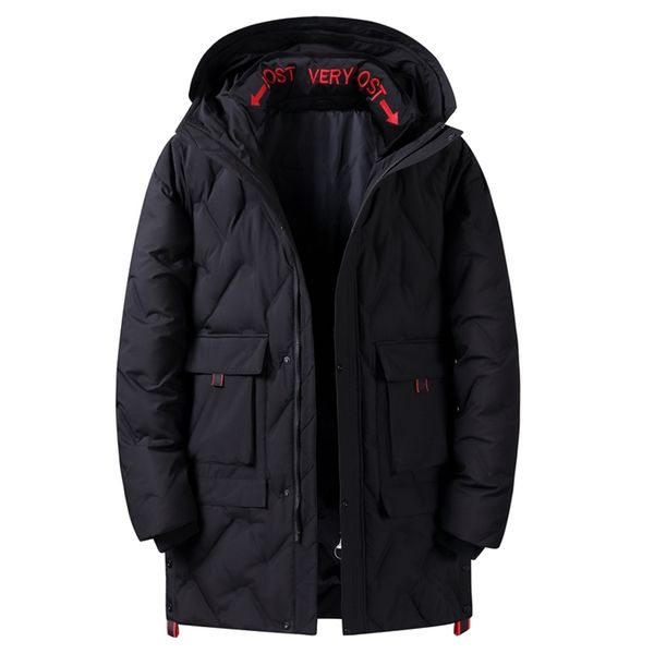 brand winter 90% white duck down jacket men long parkas hooded warm waterproof down coats for men black outwear 211206
brand winter 90% white duck down jacket men long parkas hooded warm waterproof down coats for men black outwear 211206