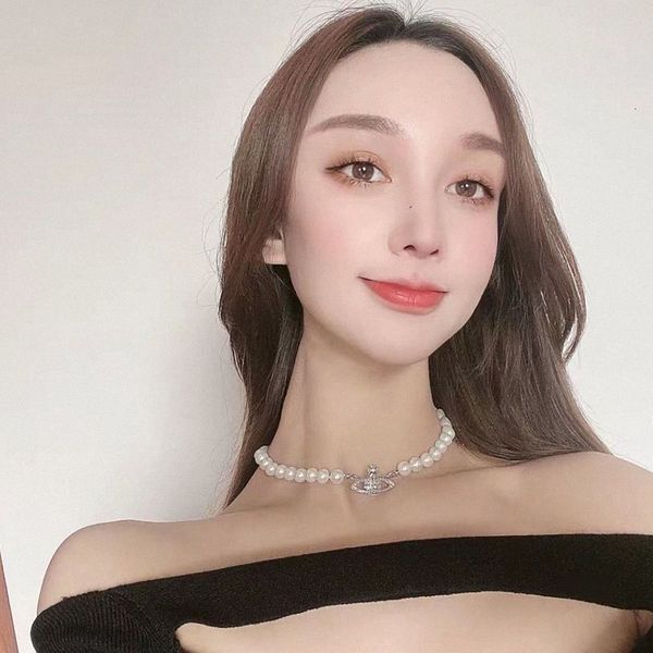 design necklace womenkorean new style saturn pearl necklace 925 silver simple temperament personality ins net red same clavicle chain
design necklace womenkorean new style saturn pearl necklace 925 silver simple temperament personality ins net red same clavicle chain
