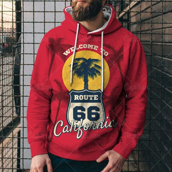 men's hoodies & sweatshirts spring autumn oversized loose clothes vintage fashion america route 66 letters printed hoody clothing, Black
men's hoodies & sweatshirts spring autumn oversized loose clothes vintage fashion america route 66 letters printed hoody clothing, Black