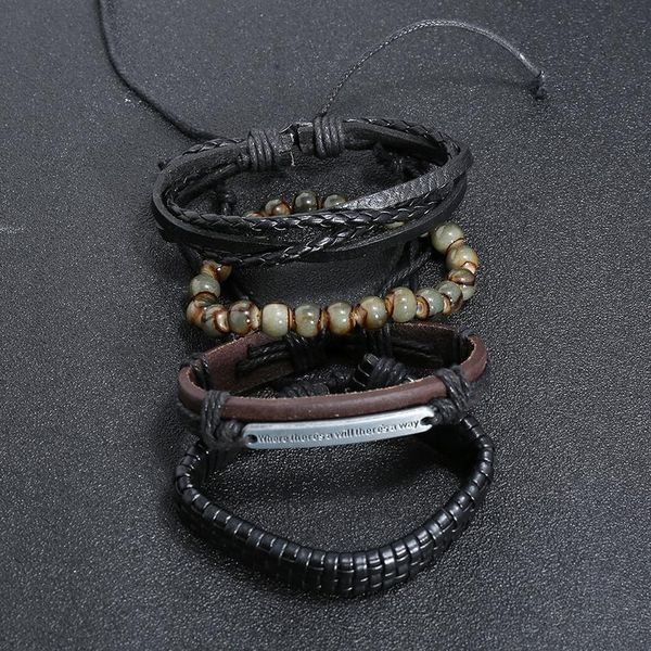 eif dock 4pcs/ set braided wrap leather bracelets for men vintage tiger eyes stone charm beads ethnic tribal wristband jllbql
eif dock 4pcs/ set braided wrap leather bracelets for men vintage tiger eyes stone charm beads ethnic tribal wristband jllbql