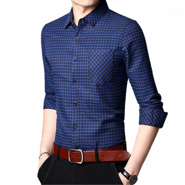 blue men autumn long-sleeved striped plaid shirt single-breasted square collar shirts chest patch pocket camisa men's casual, White;black
blue men autumn long-sleeved striped plaid shirt single-breasted square collar shirts chest patch pocket camisa men's casual, White;black