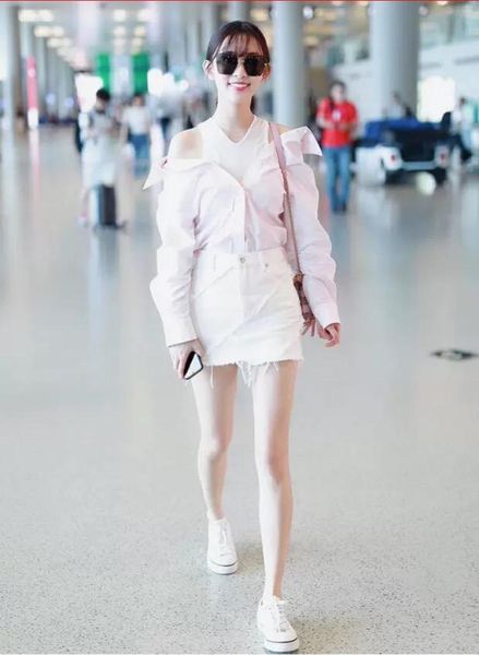 skirts summer fashion classic star's same high waist leg length twill fringe white denim skirt women's a2, Black
skirts summer fashion classic star's same high waist leg length twill fringe white denim skirt women's a2, Black