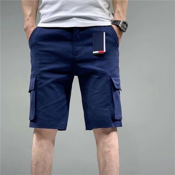 men's shorts 21 summer large embroidery letters leisure sports multi pocket solid color tooling, White;black
men's shorts 21 summer large embroidery letters leisure sports multi pocket solid color tooling, White;black