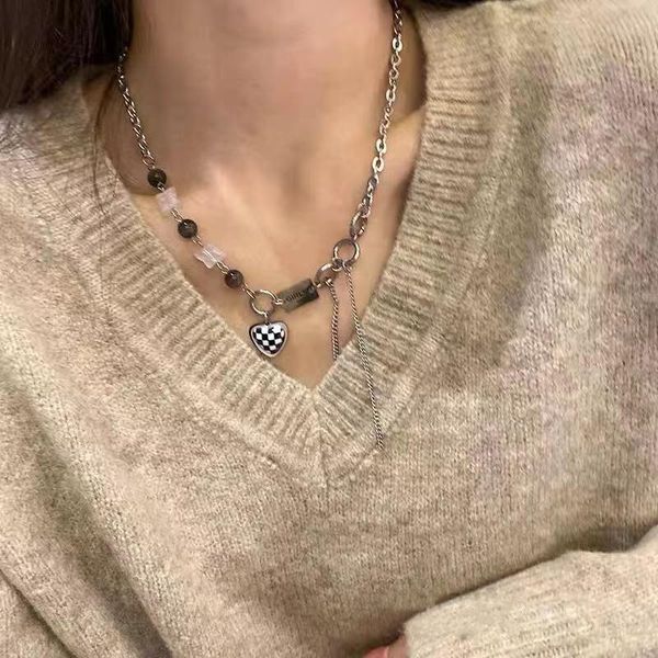 chains 2021 korean fashion harajuku cute black heart pendant neck chain necklace for girls women egirl collar jewelry y2k accessories, Silver
chains 2021 korean fashion harajuku cute black heart pendant neck chain necklace for girls women egirl collar jewelry y2k accessories, Silver
