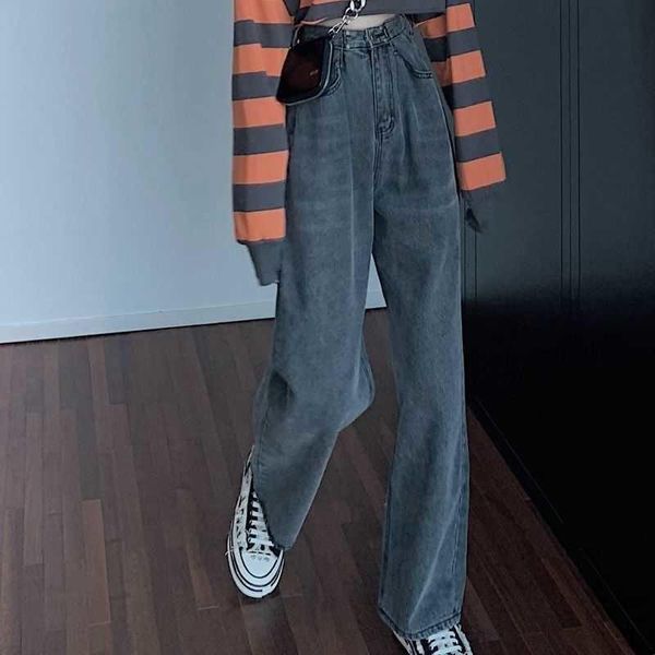 women's jeans 2021 spring high waisted pants retro ladies skinny woman straight wide leg clothes streetwear casual, Blue
women's jeans 2021 spring high waisted pants retro ladies skinny woman straight wide leg clothes streetwear casual, Blue