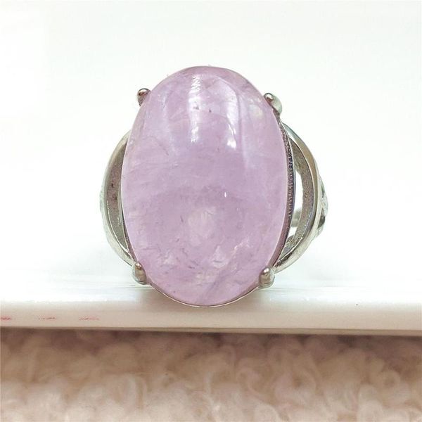cluster rings natural purple kunzite quartz cat eye adjustable 20x15mm ring crystal oval 925 sterling silver wealthy stone, Golden;silver
cluster rings natural purple kunzite quartz cat eye adjustable 20x15mm ring crystal oval 925 sterling silver wealthy stone, Golden;silver