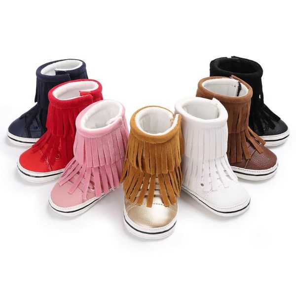 2021 new born shoes fur pu suede sole shoes baby boots toddler baby moccasins lace-up booties fringe
2021 new born shoes fur pu suede sole shoes baby boots toddler baby moccasins lace-up booties fringe