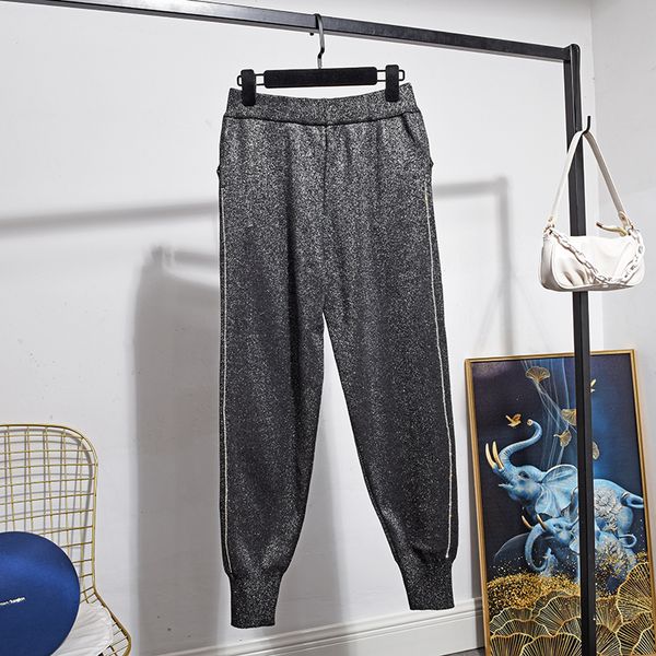 autumn fashion black knitted tracksuit women 2pc bright silk cardigan pencil pants two piece set female loose casual knit suit bc8n, Blue
autumn fashion black knitted tracksuit women 2pc bright silk cardigan pencil pants two piece set female loose casual knit suit bc8n, Blue