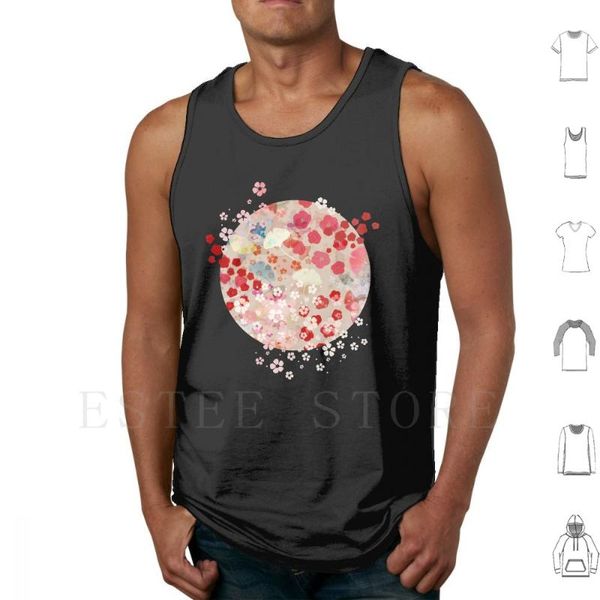 men' tank blossom vest red flowers gingko dragonfly beige flowery floral white warm tones leafs cute girly japan, White;black
men' tank blossom vest red flowers gingko dragonfly beige flowery floral white warm tones leafs cute girly japan, White;black