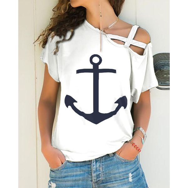 spring summer t shirt women 2020 casual off shoulder print women's t shirt fashion oversize short sleeve sweatshirts female zpil, White
spring summer t shirt women 2020 casual off shoulder print women's t shirt fashion oversize short sleeve sweatshirts female zpil, White