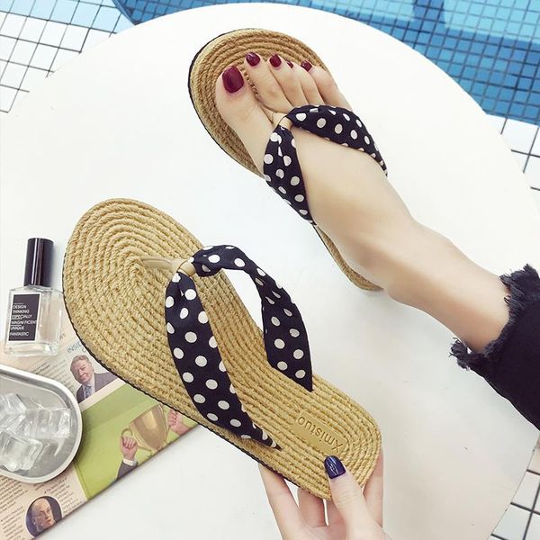 slippers 9 color beach women flip flops flat non-slip slides 2021 holiday black red dot flowers bohemia rope shoes
slippers 9 color beach women flip flops flat non-slip slides 2021 holiday black red dot flowers bohemia rope shoes