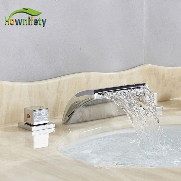 bathroom sink faucets chrome waterfall faucet cold mixer taps deck mounted 3 holes 2 handwheel bathtub
bathroom sink faucets chrome waterfall faucet cold mixer taps deck mounted 3 holes 2 handwheel bathtub