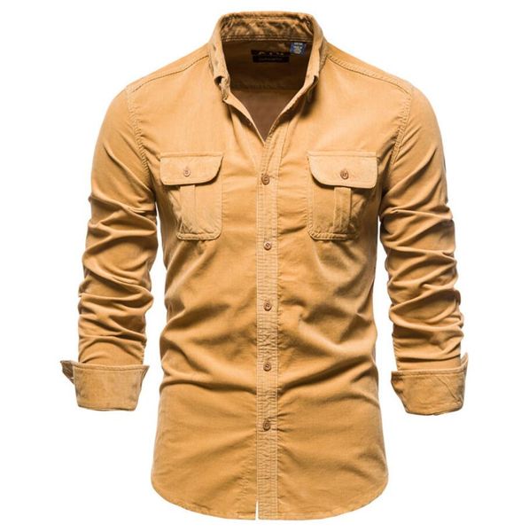 mens jacket sweatshirt long sleeve sports corduroy shirt outerwear spring and autumn leisure designer men's shirts clothes buttons hood, Black;brown
mens jacket sweatshirt long sleeve sports corduroy shirt outerwear spring and autumn leisure designer men's shirts clothes buttons hood, Black;brown