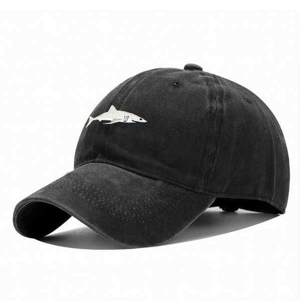 2020 new shark baseball cap washed shark embroidery peaked cap wild trendy men and women sun protection cap, Blue;gray
2020 new shark baseball cap washed shark embroidery peaked cap wild trendy men and women sun protection cap, Blue;gray
