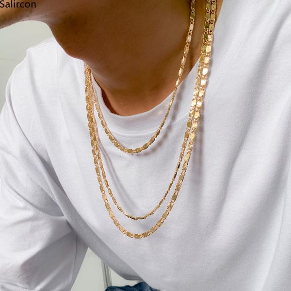 chokers alloy curb cuban link chain necklaces for women men long hip hop necklace on the neck fashion jewelry accessories friends gifts, Golden;silver
chokers alloy curb cuban link chain necklaces for women men long hip hop necklace on the neck fashion jewelry accessories friends gifts, Golden;silver