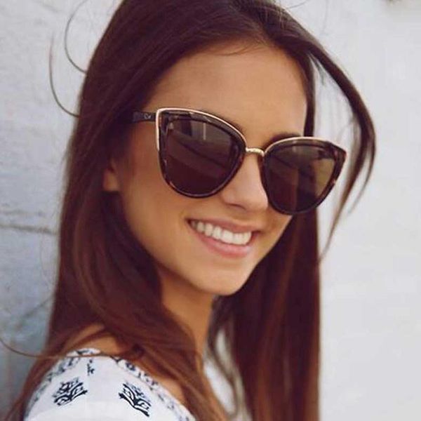 sunglasses fashion women trend vintage elegant oval lady women's eye the sun shades summer style, White;black
sunglasses fashion women trend vintage elegant oval lady women's eye the sun shades summer style, White;black