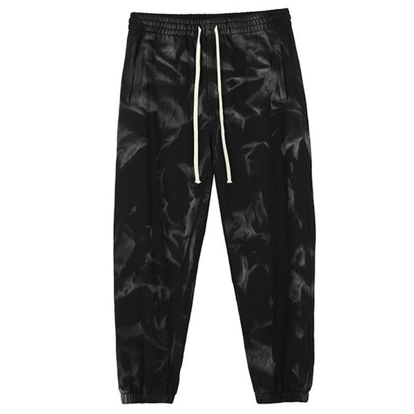 men's pants men gradient washed water trousers pantalon homme male high street tide tie-dye casual drawstring elasticity sweatpants spr, Black
men's pants men gradient washed water trousers pantalon homme male high street tide tie-dye casual drawstring elasticity sweatpants spr, Black