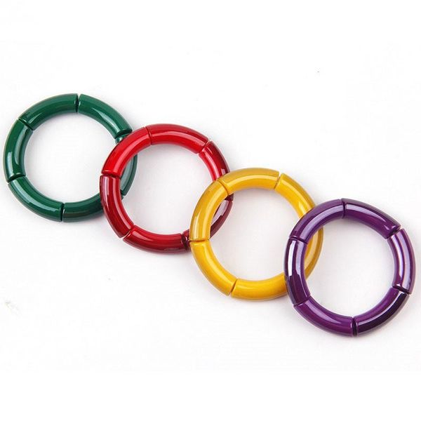 bangle 2021 trend bohemian acrylic beads charm bracelets on hand for women snake chain elastic cuff bangles gift fairy grunge egirl, Black
bangle 2021 trend bohemian acrylic beads charm bracelets on hand for women snake chain elastic cuff bangles gift fairy grunge egirl, Black