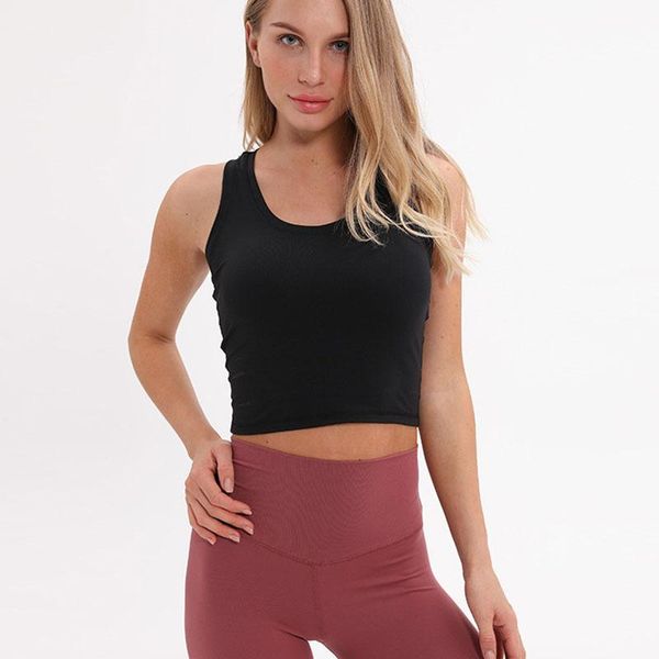 yoga outfit four ways elastic fitness vest workout clothes women nylon plain short sport exercise tank
yoga outfit four ways elastic fitness vest workout clothes women nylon plain short sport exercise tank