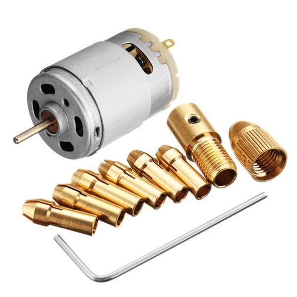 professiona electric drills 1pc dc 12v 500ma mirco motor with 6pcs 0.5-3.2mm drill collet pcb tool set
professiona electric drills 1pc dc 12v 500ma mirco motor with 6pcs 0.5-3.2mm drill collet pcb tool set