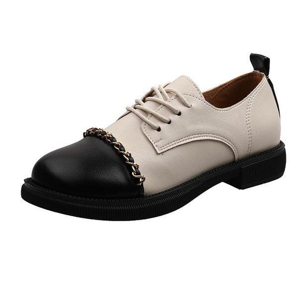 dress shoes miyeda women's loafers lace up metal chain shallow office ladies casual british style daily round toe female loafer, Black
dress shoes miyeda women's loafers lace up metal chain shallow office ladies casual british style daily round toe female loafer, Black
