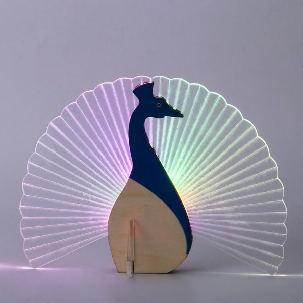 night lights peacock shape decorative light wooden exquisite handicrafts led ornament mother's day gift home decoration desktop
night lights peacock shape decorative light wooden exquisite handicrafts led ornament mother's day gift home decoration desktop