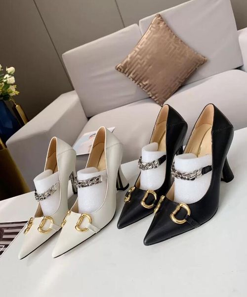 luxury designer women's sandal shoes high heels pointed toe ladies sandals fashion chain bridal wedding shoes gold horsebit eu35-41, Black
luxury designer women's sandal shoes high heels pointed toe ladies sandals fashion chain bridal wedding shoes gold horsebit eu35-41, Black