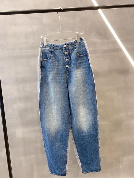 women's jeans 2021 women fashion loose front and back stitching casual sports denim pants 0530, Blue
women's jeans 2021 women fashion loose front and back stitching casual sports denim pants 0530, Blue