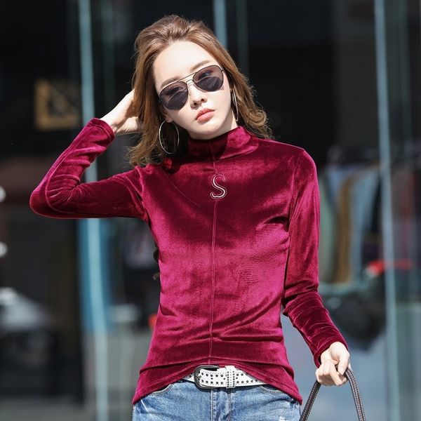 female shirt harajuku women's shirt with veet long sleeve women's clothes women's blouses cxh4, White
female shirt harajuku women's shirt with veet long sleeve women's clothes women's blouses cxh4, White