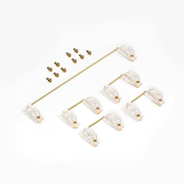 keyboards v1 transparent gold plated pcb screw-in stabilizers 2u 6.25u keycap for mechanical
keyboards v1 transparent gold plated pcb screw-in stabilizers 2u 6.25u keycap for mechanical
