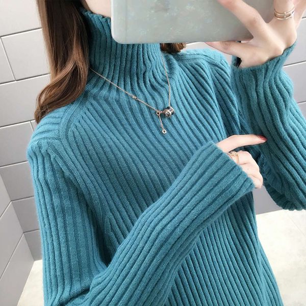 lake blue sweater for women's loose fitting, autumn and winter thickening, White;black
lake blue sweater for women's loose fitting, autumn and winter thickening, White;black