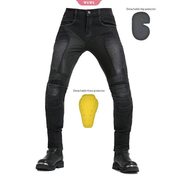 men's jeans motorcycle riding four seasons racing slim fit mesh ventilation belt knee pads, Blue
men's jeans motorcycle riding four seasons racing slim fit mesh ventilation belt knee pads, Blue