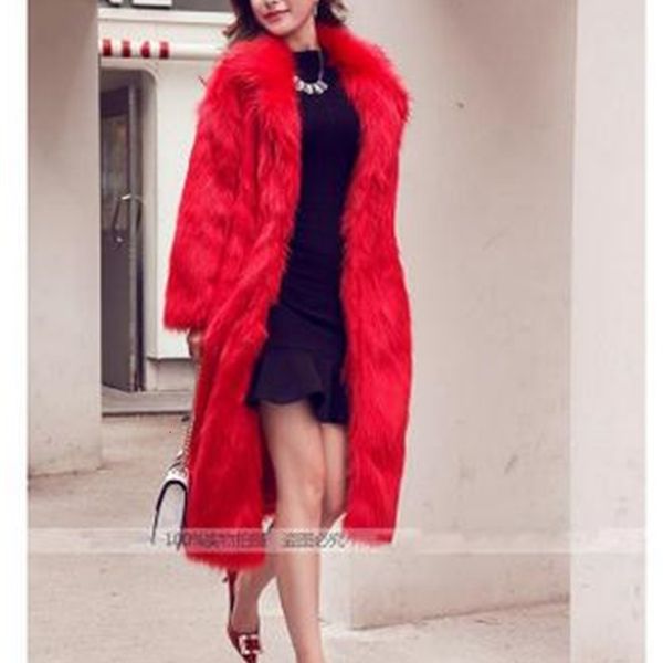 women's wool & blends s/9xl women long section fur jacket fake coat casual large size female winter autumn man-made jackets outwea, Black
women's wool & blends s/9xl women long section fur jacket fake coat casual large size female winter autumn man-made jackets outwea, Black