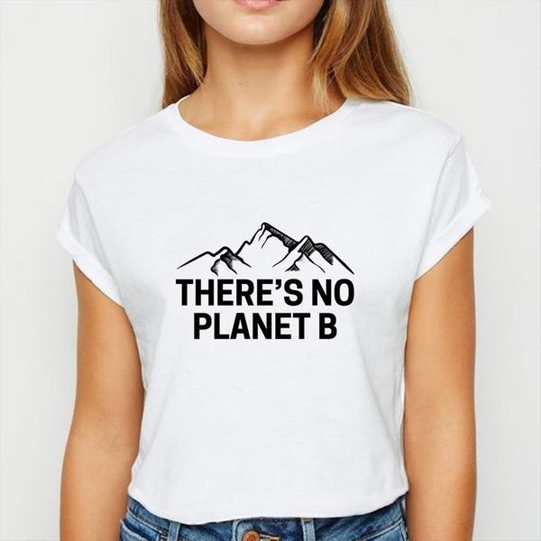 plus size mountain theres no women t shirts planet b vestidos spring recreational tee round neck, White
plus size mountain theres no women t shirts planet b vestidos spring recreational tee round neck, White