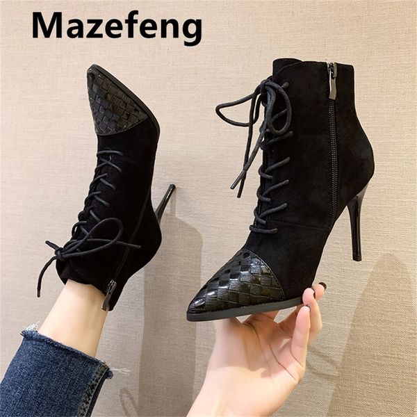 2021 winter fashion women boots beige pointed toe elastic ankle boots heels shoes autumn winter female socks boots, Black;white
2021 winter fashion women boots beige pointed toe elastic ankle boots heels shoes autumn winter female socks boots, Black;white