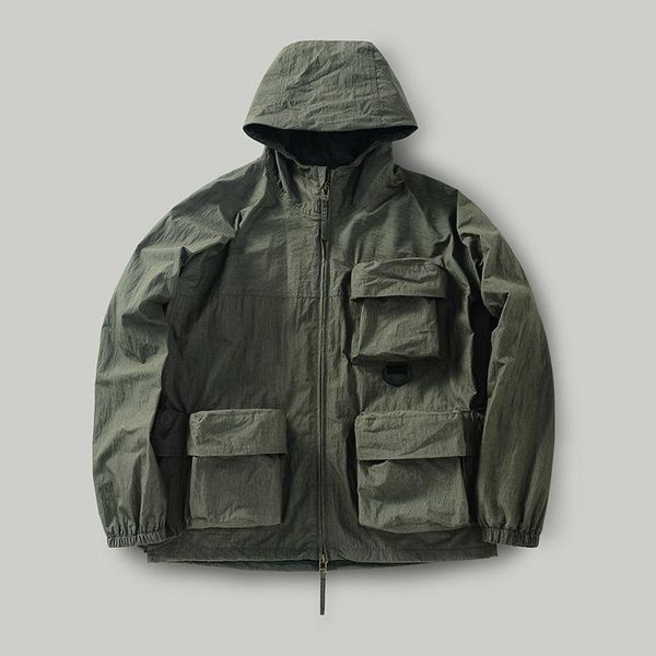 men's jackets men spring fall fashion coat multiple pocket long sleeve hooded solid color overalls male simple chic trendy streetwear, Black;brown
men's jackets men spring fall fashion coat multiple pocket long sleeve hooded solid color overalls male simple chic trendy streetwear, Black;brown