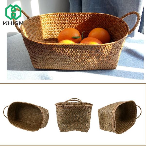 storage baskets whism straw rattan cosmetics sundries basket fruit vegetable organizing home decoration boxes
storage baskets whism straw rattan cosmetics sundries basket fruit vegetable organizing home decoration boxes