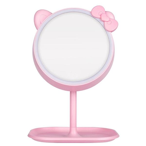compact mirrors cat makeup mirror with led standing screen vanity adjustable light for office cosmetics
compact mirrors cat makeup mirror with led standing screen vanity adjustable light for office cosmetics