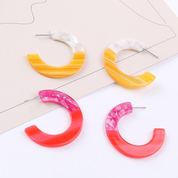 hoop & huggie mixed color beauty acrylic big earrings for women 2021 autumn winter round party birthday anniversary fashion jewelry, Golden;silver
hoop & huggie mixed color beauty acrylic big earrings for women 2021 autumn winter round party birthday anniversary fashion jewelry, Golden;silver