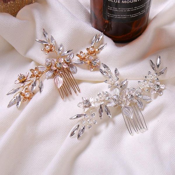 hair clips & barrettes bride wedding gold silver color rhinestones comb accessories crystal bridal side combs headpiece for women, Golden;silver
hair clips & barrettes bride wedding gold silver color rhinestones comb accessories crystal bridal side combs headpiece for women, Golden;silver