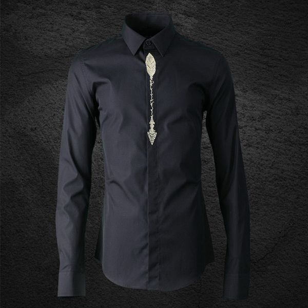 2021 new italy style long-sleeved cotton men brand fashion quality shirts male black solid business shirt mens blending camisa yg04, White;black
2021 new italy style long-sleeved cotton men brand fashion quality shirts male black solid business shirt mens blending camisa yg04, White;black