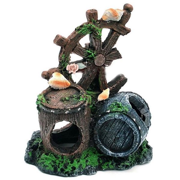 decorations aquarium fish tank resin crafts mini retro barrel reproduction house for shrimps & fishes
decorations aquarium fish tank resin crafts mini retro barrel reproduction house for shrimps & fishes