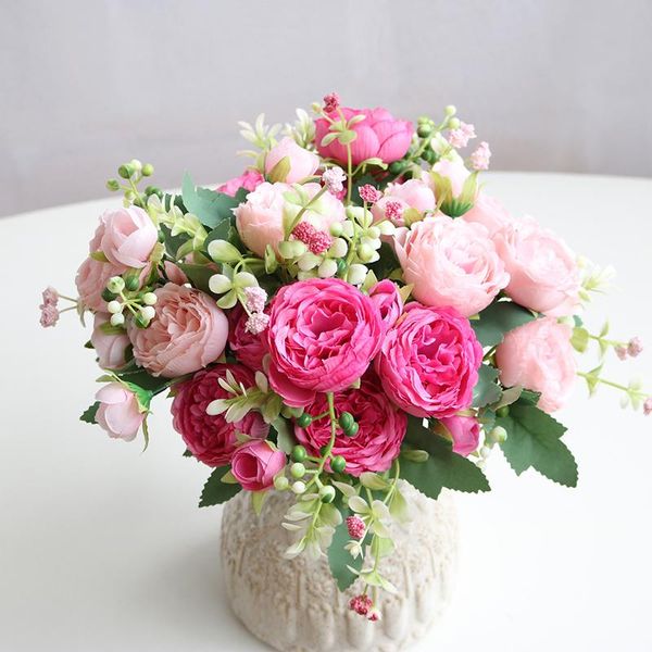 decorative flowers & wreaths 5 big head 4 small buds persian rose korean white peony artificial flower home party bouquet wedding diy interi
decorative flowers & wreaths 5 big head 4 small buds persian rose korean white peony artificial flower home party bouquet wedding diy interi
