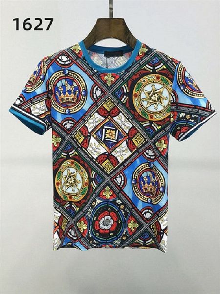 2021 fashion crown king designers men's t-shirts #022 europe milan summer short sleeve stylist classic royal streetwear casual tees, White;black
2021 fashion crown king designers men's t-shirts #022 europe milan summer short sleeve stylist classic royal streetwear casual tees, White;black