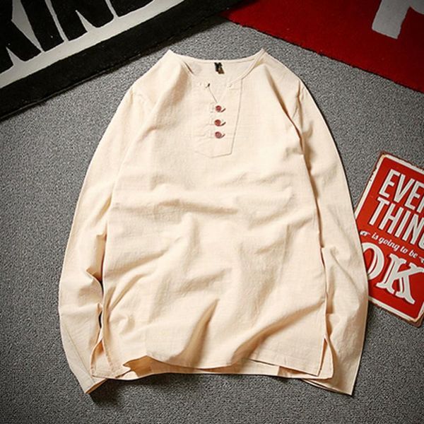 linen men big v-neck t shirt chinese style fat guy plus size men's casual long-sleeve large t-shirt 9xl 10xl chest 162 cm, White;black
linen men big v-neck t shirt chinese style fat guy plus size men's casual long-sleeve large t-shirt 9xl 10xl chest 162 cm, White;black