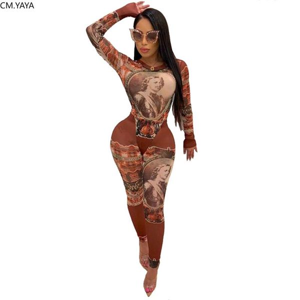 women's jumpsuits & rompers 2021 winter women print turtleneck long sleeve night club party hollow out bandage one piece gl742, Black;white
women's jumpsuits & rompers 2021 winter women print turtleneck long sleeve night club party hollow out bandage one piece gl742, Black;white