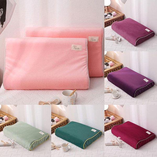 pillow case modern and simple style pillowcase solid color crystal velvet memory soft comfortable household items
pillow case modern and simple style pillowcase solid color crystal velvet memory soft comfortable household items