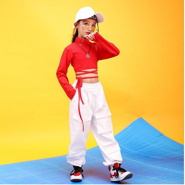 2021 new hip hop boys wear red and black sweaters informal girls shorts jazz wear ballroom wear, Black;red
2021 new hip hop boys wear red and black sweaters informal girls shorts jazz wear ballroom wear, Black;red