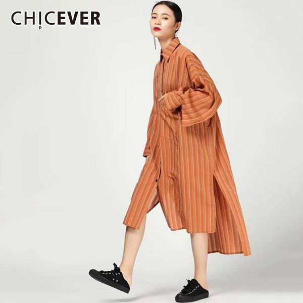casual dresses chicever 2021 spring striped dress for women lapel lantern sleeve loose asymmetric hem split midi fashion clothes, Black;gray
casual dresses chicever 2021 spring striped dress for women lapel lantern sleeve loose asymmetric hem split midi fashion clothes, Black;gray